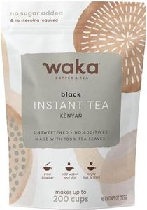 Waka Quality Instant Tea — Unsweetened Black Tea — Kenyan — 100% Tea Leaves — 4.5 oz Bulk Bag
