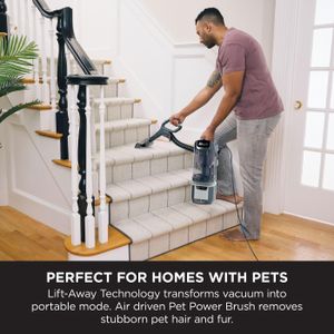 Shark Anti Hair Wrap Pet Vacuum Cleaner – Powerful for Pet Hair