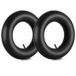 NONMON 4.80/4.00-8 Inner Tube, 2Pcs 480/400-8 Replacement Inner Tubes with Standard Straight Valve Universal Fits for Wheelbarrow Hand Trucks Lawn Movers Garden Utility Cart Trolley