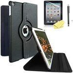 Case for ipad 4th / 3rd / 2nd Generation 9.7 inch (11Years ago Old Model) Model A1458 A1430 A 1416 Md510ll /A Mc979ll/A with Screen Protector Stand Smart Covers Support Wake/Sleep Black