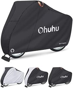 Ohuhu Bike Cover Waterproof Outdoor Bicycle Covers for Mountain and Road Bikes, Rain Sun UV Proof