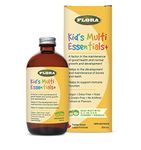 Flora - Kid’s Multi Essentials+, Liquid Multivitamin Formula for Easy Absorption, 13 Essential Vitamins & Minerals, 226 mL Liquid Glass Bottle