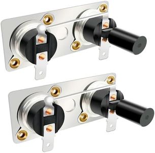 Upgraded 232306 RV Water Heater Thermostat Switch for Suburban SW Series RV Water Heater SW6DEL SW6DE SW10DEL SW10DE SW12DEL SW12DE,120V 130 Degrees F Temperature High Limit T-Stat Switch, 2 Pack