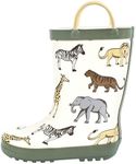 Hudson Baby Kids Rain Boots, Wild S