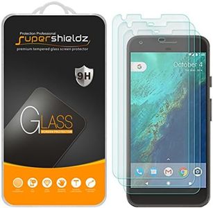 Supershieldz (3 Pack) for Google (Pixel XL) Tempered Glass Screen Protector, Anti Scratch, Bubble Free