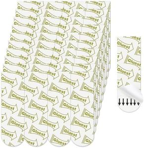 Gluest 40 Medium Removable Adhesive Strips, Damage Free Heavy Duty Double Sided Mounting Tape for Hooks & Posters, 0.79in×2.56in