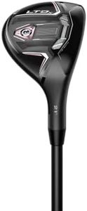 Cobra Golf 2022 LTDX Hybrid Gloss Black-Elderberry (Women's, Right Hand, KBS PGI 55, Ladies Flex, 5h-24)