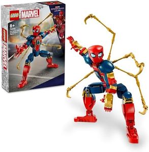 LEGO Marvel 76298 Figura para construir de Iron Spider-Man, juego de rol para ni�os