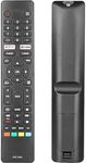 CLE-1042 IR Remote Control Compatible With Hitachi Bauhn Linsar TV 55QLEDSM20 50QLEDSM20 58QLEDSM20 65QLEDSM20 75QLEDSM20 75QLEDSM204 LS58UHGTV Replacement Controller With Netflix YouTube Buttons (No Voice Function)