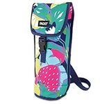 PackIt Freezable Wine Bag, Fruitopia, Built with EcoFreeze Technology, Foldable, Reusable, Shoulder Strap with Buckle Closure, Perfect for Adults and Drinks On-The-Go