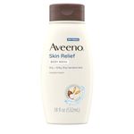 Aveeno Dye-Free And Allergy-Tested Skin Relief Gentle Soap-Free Body Cleanser/Body Wash With Coconut Scent And Soothing Oat, For Dry, Itchy And Sensitive Skin (18 Fl. Oz) 532.3 Ml (Pack Of 3)