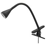 Ikea TSSP LED clamp Spotlight( Length: 34 cm (13 "), Cord Length: 2.0 m (6 ' 7 ") Luminous Flux: 220 lm , Power: 1.9 W (Black)