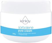 Kenkay Pure Sorbolene Cream - Cetomacrogol Cream APF - 500 g Jar - Gentle Body Moisturiser and Skin Cleanser - Fragrance-Free - Color Free - for All Skin Types