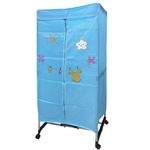 Kawachi Portable Stainless Steel Pipe Electric Clothes Dryer Energy-Efficient Indoor 1200W Large Capacity 15kg Wet Laundry Air Drying Wardrobe