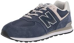 New Balance 574 Sneaker, Navy, 11 UK Child