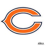 Siskiyou Sports NFL Fan Shop Chicago Bears Logo Magnets 8 inch sheet Team Color