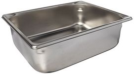 Vollrath (30242) 4" Deep Super Pan V Stainless Steel Half-Size Steam Table Pan