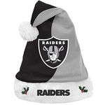 Forever Collectibles NFL Oakland Raiders 2015 Basic Santa Hat, Black