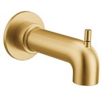 Moen 3346BG CIA Collection Diverter Tub Spout with Slip-fit CC Connection, Brushed Gold