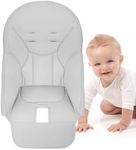 Baby High Chair Cover, PU Leather Baby High Chair Pad, Baby High Chair Cushion Cover, for Peg Per-ego, Siesta Zero3, Baoneo, Kosmic Jan?