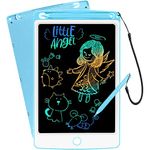 NOBES LCD Writing Tablet, 10-Inch Color Electronic Writing Graffiti Board, Portable Mini Board Handwriting Tablet Drawing Board, Suitable for Children and Adults (Blue)