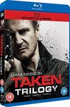 Taken Trilogy - Blu-ray - Taken / Taken 2 / Taken 3 / Blu-ray + Digital HD + UltraViolet - 20th Century Fox | 2008-2015 | 3 Movies, 5 Cuts | 306 min | Rated BBFC: 15, BBFC: 18 | Jun 15, 2015 - Starring: Liam Neeson, Maggie Grace, Famke Janssen, Leland Orser, Jon Gries, David Warshofsky - Directors: Olivier Megaton, Pierre Morel