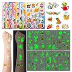 28 Sheets Easter Stickers & Glow Ta