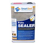 Smartseal Patio Sealer - Protects Concrete Precast Slabs, Flagstone, Paving. A Wet look patio with our Premium Patio Sealant. Easy To Apply, Stain Resistant, Concrete Sealer. Matt Finish (5 Litre)