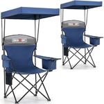 Overmont Beach Chair with Canopy Sh