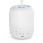 Pure Enrichment® HUME™ Sense Top Fill Humidifier -Auto Mode Humidity Sensor, 3 Mist Settings, Patented Magnetic Suspension, Optional Night Light, Optional Aromatherapy, Sleep Mode & Auto Shut-Off