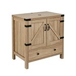 ARTETHYS Bathroom Sink Cabinet, Bathroom Storage Cabinet, Bathroom Vanity Units, 70cm Modern Wood Free Standing Bathroom Cabinet Without Sink