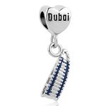 FGT Burj Al Arab Dubai Dangle Charm Compatible with Pandora Bracelets Women Girls Luxury Hotel United Arab Emirates Landmark