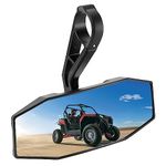 UTV Center Mirror, OFIG UTV Rear View Mirror with 1.75" Clamps Compatible with Polaris RZR 800 900 1000 Turbo RZR PRO XP, Pioneer 1000, Kawasaki Mule 3000 4000 Arctic Cat Wildcat, Replace OEM 2881540