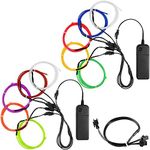 DanziX 10 Pack 3ft Portable EL Wire