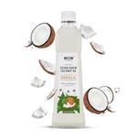 WOW Life Science 100% Cold Pressed & Unrefined Extra Virgin Coconut Oil | Certified Organic & Naturally Cholesterol Free | Nourishing & Hydrating| For Cooking, Hair Health & Skin Care - 500ml