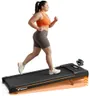 MERACH Walking Pad Treadmill with Incline 10% Auto Incline, 350LBS Capacity Treadmills for Home, Under Desk Compact Treadmill 3.0HP Strong Walkingpad with Bluetooth Speaker & Remote Control W50 Lite