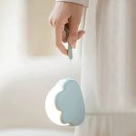 Cloud Night Light, Dimmable Baby Night Light with 2 Modes and 2 Brightness, Portable Rechargeable Night Light for Breastfeeding and Sleeping, Gifts for Baby Kids Teenagers Bedroom Decor (BLUE)