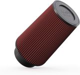 K&N RE-0870 Universal Rubber Filter, Red