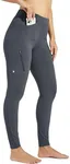 Willit Women's Fleece Riding Breeches Winter Horse Riding Pants Tights Equestrian Thermal Schooling Tights Deep Gray XS