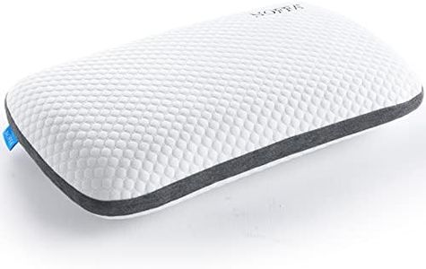 NOFFA Cuscino Duro per Dormire, Cuscino Alto 11 cm Memory Foam Che Non Affonda, Cuscino Rigido Letto Singolo Guanciale Ortopedico per Cervicale 40x60