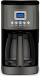 Cuisinart DCC-3200BKS Perfectemp Coffee Maker, 14 Cup Glass Carafe Black Stainless Steel