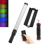 Godox LC500R RGB LED Light Stick, 2500K-8500K Adjustable, 360° Full Color, 14 FX Lighting Effects, CRI 96 TLC I98 Accurate Color, 0-100% Dimmable, Creative Music Mode