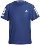 adidas Women's Own The Run Base Tee, Dark Blue, M