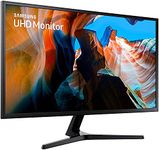 Samsung U32J590UQR - UJ59 Series - LED monitor - 32" (31.5" viewable) - 3840 x 2160 4K @ 60 Hz - VA - 270 cd/m² - 3000:1 - 4 ms - 2xHDMI, DisplayPort - dark grey/blue