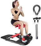 Yes4All Hip Thrust Machine Including Resistance Bands, Glute Machine Sissy Squat Machine, Hip Thrust Bench for Glute Training