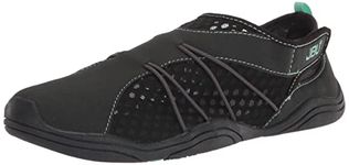 JBU by Jambu Women's Storm Water Ready Shoe, Black/Teal, 7