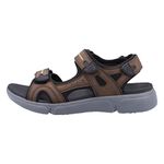 Hush Puppies Men's Castro Sandal Sport, Brown, 9 UK