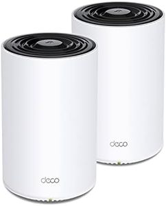 TP-Link Deco Tri Band Mesh WiFi 6 System(Deco X68) - Covers up to 5500 Sq. Ft.Whole Home Coverage, Replaces Wireless Routers and Extenders, 2-Pack