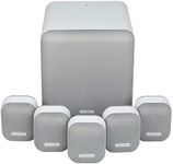 Monitor Audio MASS Surround Sound Speaker System, Mist White (220-230V)