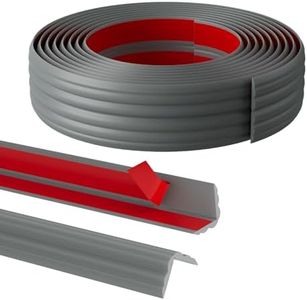 Pluden 40FT Flexible Wall Corner Protector Moulding Trim, Peel and Stick Inside & Outside Wall Corner Guards Edge Protector,Self Adhesive Molding Trim Strip for Edge Ceiling